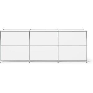 Tchibo Cn3 Weißes Metall Sideboard mit 3 Verstellbaren Fächern Tchibo Cn3 Weißes Metall Sideboard mit 3 Verstellbaren Fächern