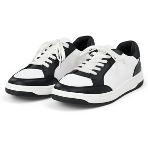 Tchibo Leder-Sneaker - Damen - Schwarz-Weiß - Schuh Tchibo Leder-Sneaker - Damen - Schwarz-Weiß - Schuh