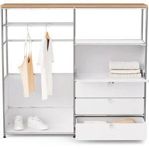 Tchibo - Kommode Metall »Cn3« mit Holzplatte - Weiß Tchibo - Kommode Metall »Cn3« mit Holzplatte - Weiß