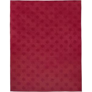 Tchibo Jacquard-Tischdecke - Rot - Festliche Schneeflocken - Tischdecke Tchibo Jacquard-Tischdecke - Rot - Festliche Schneeflocken - Tischdecke