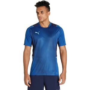 Puma Herren Sportshirt - Blue - Football Jersey Puma Herren Sportshirt - Blue - Football Jersey