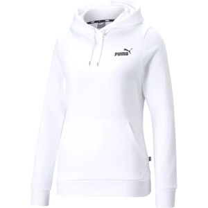 Puma ESS Small Logo Hoodie FL Sweatshirt light gray heather Puma ESS Small Logo Hoodie FL Sweatshirt light gray heather