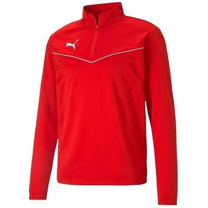 Puma JR Teamrise 14 Zip Top - Tricou de fotbal pentru băieți Puma JR Teamrise 14 Zip Top - Tricou de fotbal pentru băieți