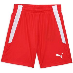 Puma Kids Recycled Moisture-Wicking Football Shorts - Red Puma Kids Recycled Moisture-Wicking Football Shorts - Red