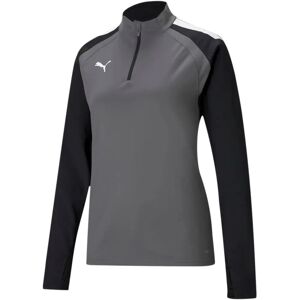 Puma Kvinde, TeamLIGA 1/4 Zip Top - Grå - XS Puma Kvinde, TeamLIGA 1/4 Zip Top - Grå - XS