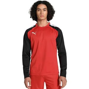 Puma Men's TeamLIGA Red Black Sweatshirt - Sportswear Puma Men's TeamLIGA Red Black Sweatshirt - Sportswear