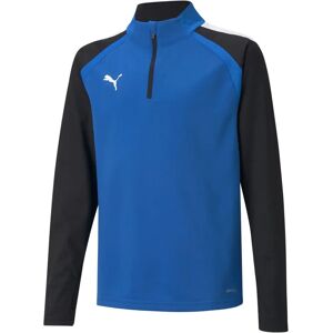 Puma Kids Teamliga Quarter-zip Youth Football Top - Electric Blue Lemonade-Black - Youth Football Top Puma Kids Teamliga Quarter-zip Youth Football Top - Electric Blue Lemonade-Black - Youth Football Top
