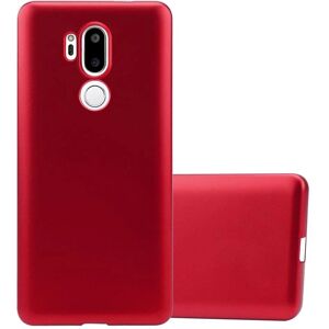 Etui TPU Métallique Rouge pour LG G7 ThinQ / FIT / ONE - Publicité Etui TPU Métallique Rouge pour LG G7 ThinQ / FIT / ONE - Publicité