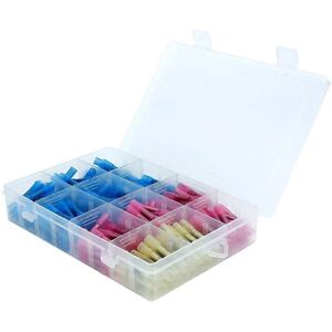 Intirilife 200 Zangen-Box Lötmuffen - 3 Größen, Schrumpfschlauch-Set Intirilife 200 Zangen-Box Lötmuffen - 3 Größen, Schrumpfschlauch-Set