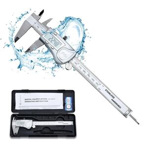 Intirilife Edelstahl Digitaler Schieblehre - 150mm/6 Zoll Wasserdicht IPX54 Hohe Präzision Intirilife Edelstahl Digitaler Schieblehre - 150mm/6 Zoll Wasserdicht IPX54 Hohe Präzision