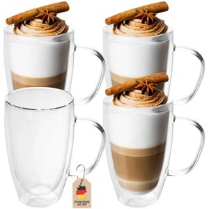 Verre Thermo à Double Paroi - 400ml - Résistant au Lave-Vaisselle - Publicité Verre Thermo à Double Paroi - 400ml - Résistant au Lave-Vaisselle - Publicité
