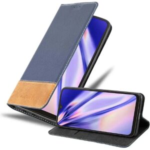 CADORABO - Samsung Galaxy A10 / M10 - DarkBlue - Braun - Case CADORABO - Samsung Galaxy A10 / M10 - DarkBlue - Braun - Case
