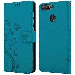 Honor/Huawei Blumenlederhülle mit Magnet, Ständer & Kartenfächern Honor/Huawei Blumenlederhülle mit Magnet, Ständer & Kartenfächern