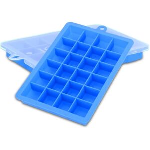 Intirilife 2x Iskubs Boks - Set à 24 Fächer - Eisschalen Intirilife 2x Iskubs Boks - Set à 24 Fächer - Eisschalen
