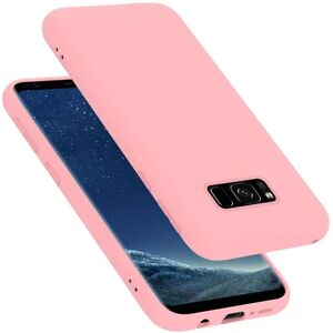 Coque en Silicone Liquide Rose pour Samsung Galaxy S8 - Publicité Coque en Silicone Liquide Rose pour Samsung Galaxy S8 - Publicité