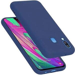 Samsung Galaxy A40 Liquid Blau Silikonhülle - Schutzcase Samsung Galaxy A40 Liquid Blau Silikonhülle - Schutzcase