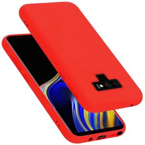 Cadorabo Samsung Galaxy NOTE 9 Flüssiges Rot TPU Hülle - Schutzhülle Cadorabo Samsung Galaxy NOTE 9 Flüssiges Rot TPU Hülle - Schutzhülle