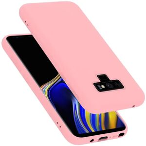 Cadorabo Samsung Galaxy NOTE 9 Pink Liquid TPU Hülle Cadorabo Samsung Galaxy NOTE 9 Pink Liquid TPU Hülle