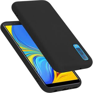 Cadorabo Samsung Galaxy A7 2018 Liquid Black TPU Hülle - Handy Cover Cadorabo Samsung Galaxy A7 2018 Liquid Black TPU Hülle - Handy Cover