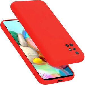 Cadorabo Liquid Rot Galaxy A51 TPU Hülle - Dünnes Design Cadorabo Liquid Rot Galaxy A51 TPU Hülle - Dünnes Design
