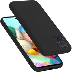 Cadorabo Liquid Black TPU Hülle für Samsung Galaxy A51 4G / M40s Cadorabo Liquid Black TPU Hülle für Samsung Galaxy A51 4G / M40s