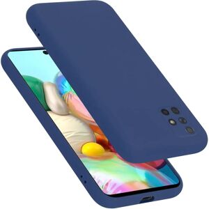 Cadorabo Samsung Galaxy A51 4G / M40s Liquid Blau Hülle - Handy Cover Cadorabo Samsung Galaxy A51 4G / M40s Liquid Blau Hülle - Handy Cover