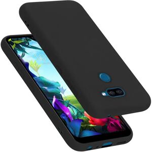 Cadorabo Schwarzes Liquid Silikon Handyhülle für LG K40S - Handycover Cadorabo Schwarzes Liquid Silikon Handyhülle für LG K40S - Handycover