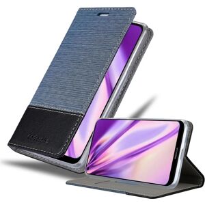 Cadorabo Blaues Handyhülle - Lederlook Klapphülle Cadorabo Blaues Handyhülle - Lederlook Klapphülle