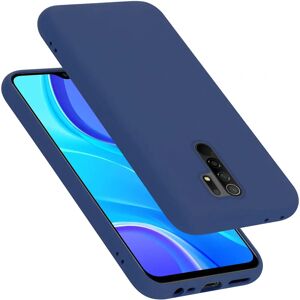 Cadorabo Xiaomi RedMi 9 Hülle Liquid Blau TPU Cover Cadorabo Xiaomi RedMi 9 Hülle Liquid Blau TPU Cover