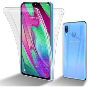 Cadorabo Samsung Galaxy A40 Transparent 360° Handyhülle Cadorabo Samsung Galaxy A40 Transparent 360° Handyhülle