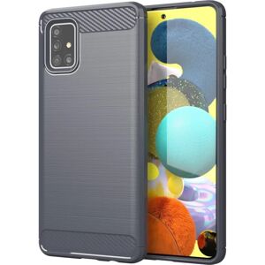 Cadorabo Ultra Dünne Carbon Grau Schutzhülle für Samsung Galaxy A51 4G / M40s Cadorabo Ultra Dünne Carbon Grau Schutzhülle für Samsung Galaxy A51 4G / M40s