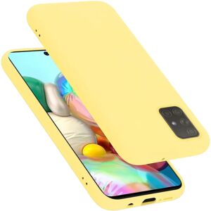 Samsung Galaxy A51 4G Liquid Gelbe Schutz Hülle Samsung Galaxy A51 4G Liquid Gelbe Schutz Hülle