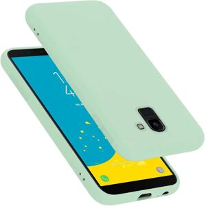 Samsung Galaxy J6 2018 Flüssiges Light Green Hülle - Schutzhülle Samsung Galaxy J6 2018 Flüssiges Light Green Hülle - Schutzhülle