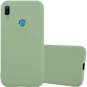 Cadorabo Huawei Y6 2019 Matte Grüne Handyhülle Cadorabo Huawei Y6 2019 Matte Grüne Handyhülle