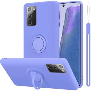 Funda de silicona Liquid Lila para Samsung Galaxy NOTE 20 - Protección Funda de silicona Liquid Lila para Samsung Galaxy NOTE 20 - Protección