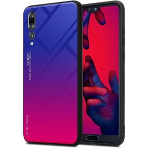 Étui TPU pour Huawei P20 PRO / P20 PLUS - Coque arrière avec verre de protection - Deux couleurs VIOLET - ROUGE - Publicité Étui TPU pour Huawei P20 PRO / P20 PLUS - Coque arrière avec verre de protection - Deux couleurs VIOLET - ROUGE - Publicité