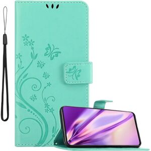 OnePlus 9RT 5G Blumenhülle - Türkis - Handyhülle OnePlus 9RT 5G Blumenhülle - Türkis - Handyhülle