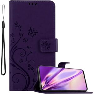Coque florale violette foncée pour OnePlus Nord CE 5G - Étui avec porte-cartes et support - Publicité Coque florale violette foncée pour OnePlus Nord CE 5G - Étui avec porte-cartes et support - Publicité