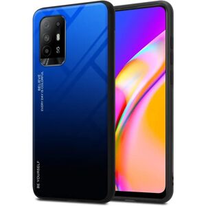 Coque de protection Cadorabo Oppo A94 5G - Résistante aux chocs, Bleu & Noir - Publicité Coque de protection Cadorabo Oppo A94 5G - Résistante aux chocs, Bleu & Noir - Publicité