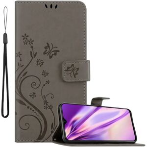 Coque florale pour Realme 5 PRO / Realme Q - Gris - Publicité Coque florale pour Realme 5 PRO / Realme Q - Gris - Publicité