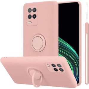 Realme 8 5G / V13 / Q3 / Q3i / Narzo 30 5G Flüssigkeitsrosa TPU Hülle - Schutz Realme 8 5G / V13 / Q3 / Q3i / Narzo 30 5G Flüssigkeitsrosa TPU Hülle - Schutz