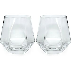 Verre à boire hexagonal transparent Intirilife - 240ml - Publicité Verre à boire hexagonal transparent Intirilife - 240ml - Publicité