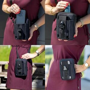 Cadorabo Militär Handyhülle für Cubot X18 Plus - Outdoor Schwarz Cadorabo Militär Handyhülle für Cubot X18 Plus - Outdoor Schwarz