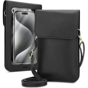 Samsung Galaxy A10e / A20e Schwarze Umhängetasche - Handyhülle Samsung Galaxy A10e / A20e Schwarze Umhängetasche - Handyhülle