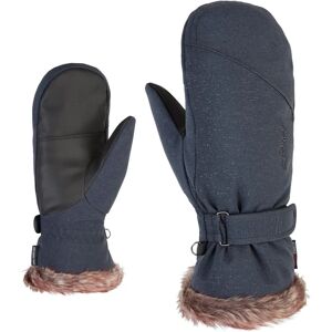 Ziener Grey Women's KEM Mittens - Ski Gloves Ziener Grey Women's KEM Mittens - Ski Gloves