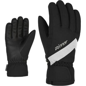 ZIENER KAITI AS Gloves - Black, White, Multicolor - Ski Gloves ZIENER KAITI AS Gloves - Black, White, Multicolor - Ski Gloves
