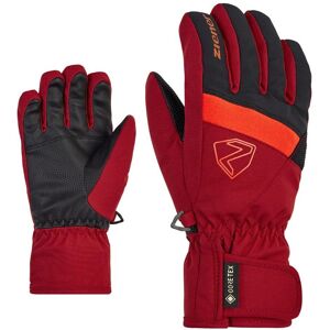Ziener Leif Gtx Junior Red Ski Gloves Ziener Leif Gtx Junior Red Ski Gloves