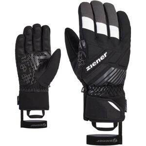 ZIENER GENRIX AS Ski Gloves - Black - Size 9.5 ZIENER GENRIX AS Ski Gloves - Black - Size 9.5