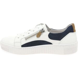 Gabor Wemo Leather Suede Trainers - Womens - UK 9 - Sporty Style Gabor Wemo Leather Suede Trainers - Womens - UK 9 - Sporty Style