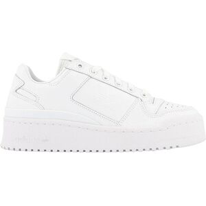 Tênis Branco para Mulheres Adidas Originals Forum Bold - Couro, Borracha, Cadarços Tênis Branco para Mulheres Adidas Originals Forum Bold - Couro, Borracha, Cadarços